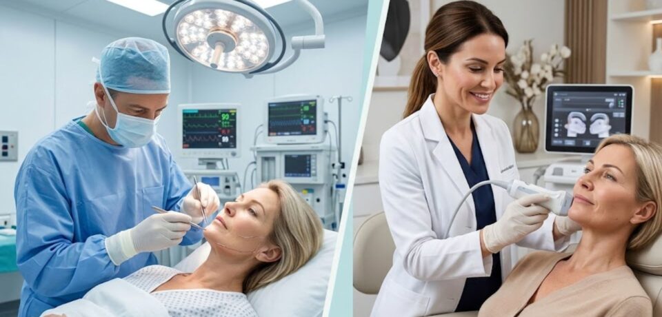 Which is better: a surgical facelift or a non-surgical lift in Peoria