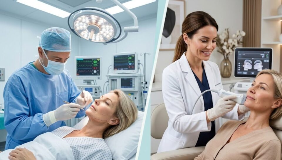 Which is better: a surgical facelift or a non-surgical lift in Peoria